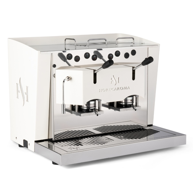 Machine à dosettes Aroma Horeca Bar 2.0-Blanc