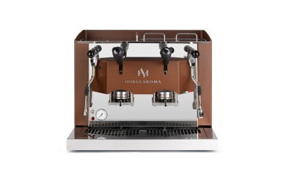 Machine à café à dosettes Aroma Horeca La doppia line-Corten