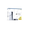 Sony PlayStation 5 PS5 Disk - 1TB Standard Slim White + 2 DualSense Console