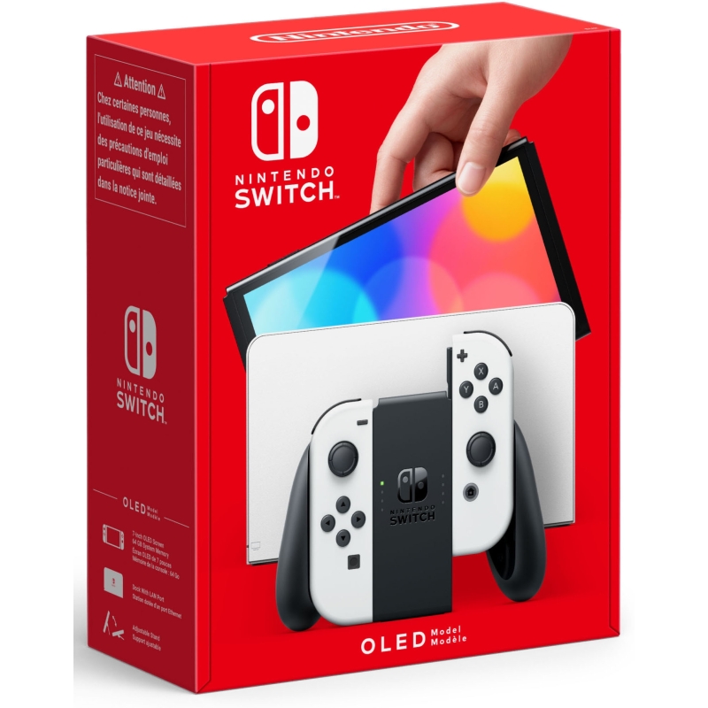 Console Nintendo Switch OLED blanche