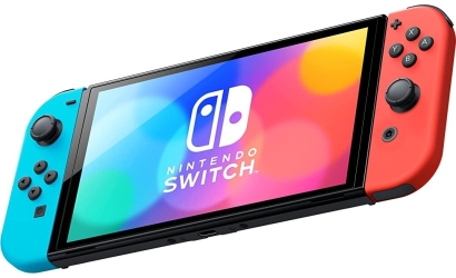 Console Nintendo Switch OLED Rouge/Bleu