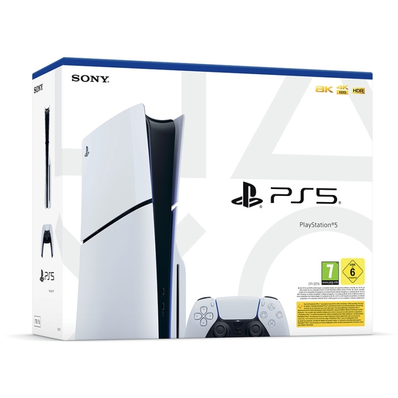 copie de Sony Playstation 5 PS5 - Console numérique Slim blanche 1TB