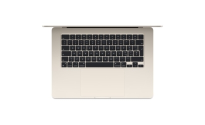 Apple MacBook Air 2024 15 pouces M3 8C/10 Go 24/512 Go Lumière des étoiles MC9K4T / A