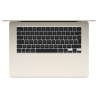 Apple MacBook Air 2024 15 pouces M3 8C/10 Go 24/512 Go Lumière des étoiles MC9K4T / A