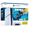 Sony PS5 Console 1TB Standard Slim White + Fortnite Flowering Chaos