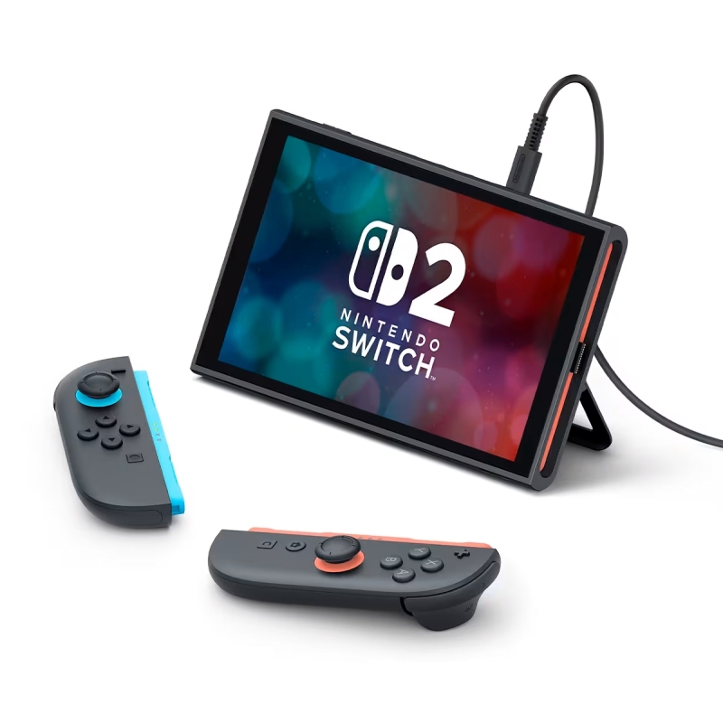 Nintendo Switch Joy-Con 2 (L Blu / R Rosso Neon) – Coppia Controller Originali